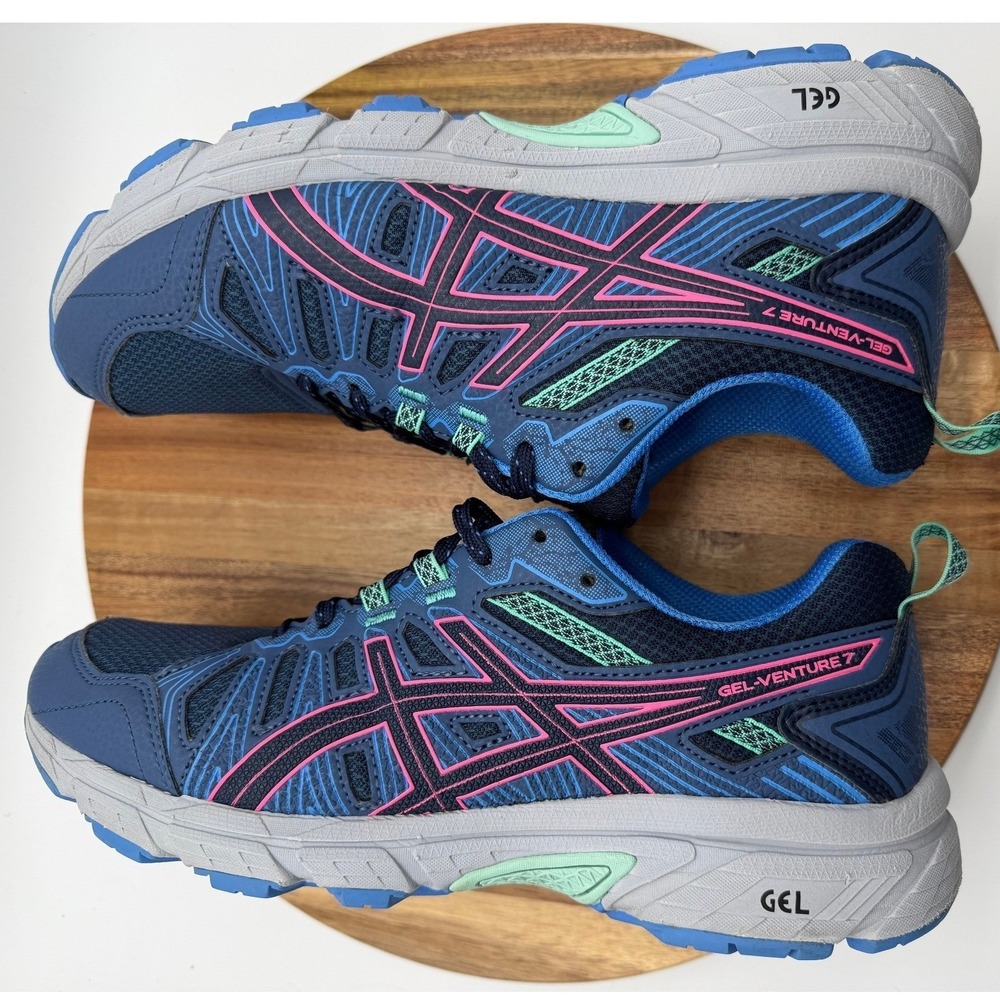 ASICS Gel-Venture 7 Women's Size 9 1/2 Peacoat Hot Pink Sneaker/Shoe  0227 - Picture 12 of 14